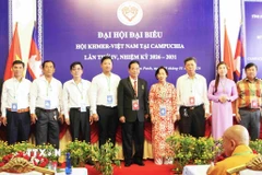 Ban Thường trực KVA nhiệm kỳ 2026-2031 ra mắt Đại hội. (Ảnh: Hoàng Minh/TTXVN)