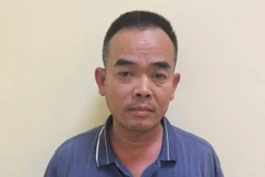 Đối tượng Đinh Văn Long. (Ảnh: Công an Hà Nội cung cấp)