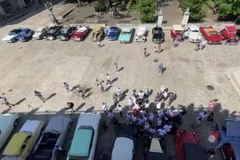 Độc đáo cuộc thi xe cổ đầu tiên tại Cuba