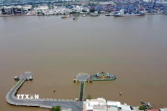 Phà Cát Lái. (Ảnh: Công Phong/TTXVN)