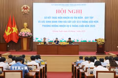 Quang cảnh Hội nghị. (Ảnh: Phạm Cường/TTXVN)