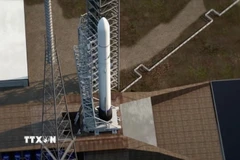 Tên lửa đẩy New Glenn của Tập đoàn Blue Origin (Mỹ). (Ảnh: Blue Origin/TTXVN)