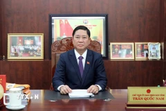 Ông Trần Quốc Nam, Phó Bí thư Tỉnh ủy, Chủ tịch UBND tỉnh Khánh Hòa. (Ảnh: TTXVN phát)