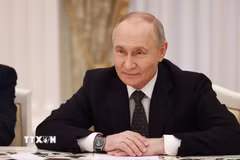 Tổng thống Nga Vladimir Putin. (Ảnh: Dương Giang/TTXVN