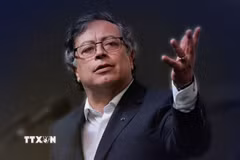 Tổng thống Colombia Gustavo Petro. (Ảnh: IRNA/TTXVN)