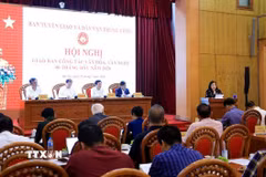 Hội nghị giao ban công tác văn hóa, văn nghệ 6 tháng đầu năm 2026. (Ảnh: Tuấn Anh/TTXVN)