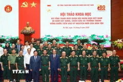 Các đại biểu dự hội thảo. (Ảnh: TTXVN phát)