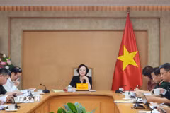 Quang cảnh cuộc họp. (Ảnh: Chu Thanh Vân/TTXVN)