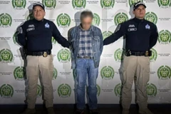 Cảnh sát bắt giữ 1 nghi phạm tại Colombia. (Nguồn: Interpol)