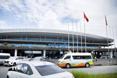 Sân bay Phú Quốc, thành phố Phú Quốc (Kiên Giang). (Ảnh: Hồng Đạt/TTXVN)