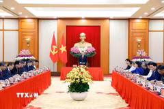 Tổng Bí thư, Chủ tịch nước Tô Lâm phát biểu chỉ đạo. (Ảnh: Thống Nhất/TTXVN)