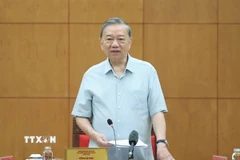 Tổng Bí thư Tô Lâm phát biểu. (Ảnh: Thống Nhất/TTXVN)