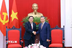 Tổng Bí thư, Chủ tịch nước Tô Lâm tiếp Đại sứ Đặc mệnh toàn quyền Malaysia tại Việt Nam Dato’ Tan Yang Thai. (Ảnh: Phạm Kiên/TTXVN)