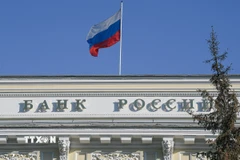 Tòa nhà Ngân hàng Trung ương Nga ở Moskva. (Ảnh: THX/TTXVN)
