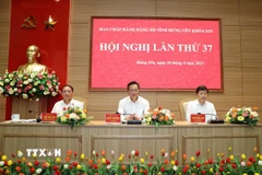 Quang cảnh hội nghị. (Ảnh: Đinh Văn Nhiều/TTXVN)