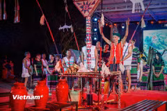 Già làng K’Ngul. (Ảnh: Vietnam+)