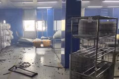 Nổ cục nóng điều hòa trong khu công nghiệp ở Bắc Ninh, 2 người bị thương