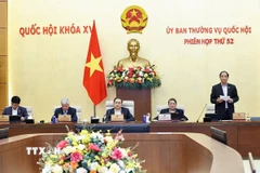 Phó Chủ tịch Quốc hội Trần Quang Phương phát biểu. (Ảnh: Doãn Tấn/TTXVN)