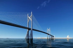 Phối cảnh cầu Cần Giờ.