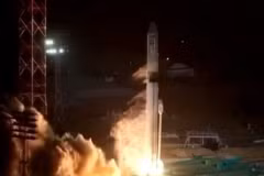Tên lửa đẩy hạng trung Soyuz-5 đã được phóng thành công từ Sân bay vũ trụ Baikonur. (Nguồn: Roscosmos)