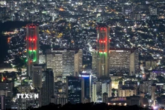 Quang cảnh thủ đô Caracas, Venezuela ngày 8/12/2025. (Ảnh: THX/TTXVN)