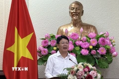 Thứ trưởng Bộ Tư pháp Nguyễn Thanh Tịnh. (Ảnh: Diệp Trương/TTXVN)