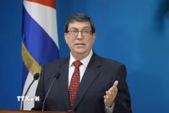 Bộ trưởng Ngoại giao Cuba Bruno Rodriguez. (Ảnh: IRNA/TTXVN)