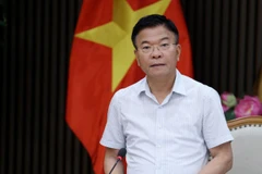 Phó Thủ tướng Lê Thành Long chủ trì họp Tổ Chỉ đạo số 4 của Đảng ủy Chính phủ. (Nguồn: Báo Chính phủ)
