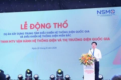 Bộ trưởng Bộ Công Thương Nguyễn Hồng phát biểu tại buổi lễ. (Ảnh: BNews/TTXVN)