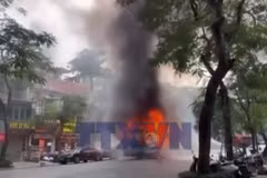 Cảnh báo cháy xe mùa nắng nóng