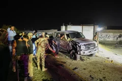 Hiện trường vụ đánh bom. (Nguồn: AFP)