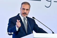 Ngoại trưởng Thổ Nhĩ Kỳ Hakan Fidan. (Ảnh: THX/TTXVN)