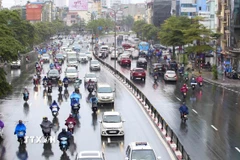 Bắc Bộ có mưa rào và dông rải rác. (Ảnh: Tuấn Đức/TTXVN)