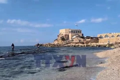 Thành phố La Mã cổ của Israel bên bờ Địa Trung Hải