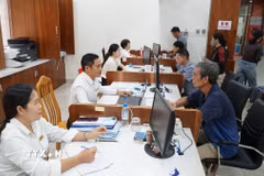 Trung tâm phục vụ hành chính công phường Tam Kỳ (thành phố Đà Nẵng). (Ảnh: Quốc Dũng/TTXVN)