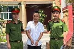 Đối tượng Nguyễn Bảo Lộc bị bắt giữ. (Ảnh: Công an cung cấp)