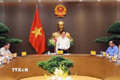 Phó Thủ tướng Hồ Quốc Dũng phát biểu. (Ảnh: An Đăng/TTXVN)