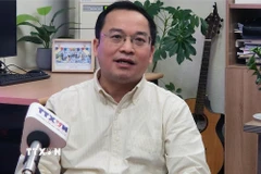 Giáo sư Thái Đức Kiên, Khoa Xây dựng và Môi trường đánh giá quyết tâm triển khai tinh gọn bộ máy của Đảng và Nhà nước ta là một thành công lớn. (Ảnh: Trường Giang/TTXVN)