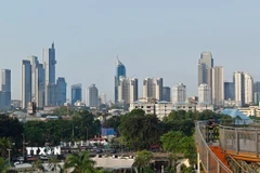 Quang cảnh thủ đô Jakarta, Indonesia. (Ảnh: THX/TTXVN)
