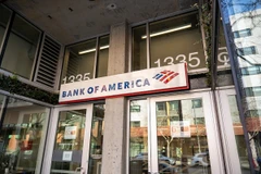 Một chi nhánh ngân hàng Bank of America. (Nguồn: Getty Images)