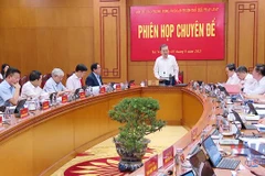 Tổng Bí thư họp Ban chỉ đạo Trung ương về hoàn thiện thể chế, pháp luật