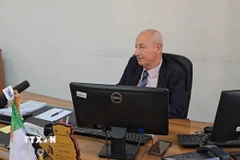 Ông Bounnah Liazid, Phó Tổng Giám đốc Hãng thông tấn Algeria (APS). (Ảnh: Nguyễn An/TTXVN)