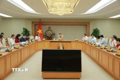 Toàn cảnh cuộc họp. (Ảnh: Diệp Trương/TTXVN)