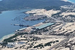 Toàn cảnh về dự án Đầm Môn và Tu Bông. (Ảnh: Đặng Tuấn/TTXVN)