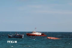 Tìm kiếm ngư dân mất tích trên biển. Ảnh minh họa. (Ảnh: TTXVN phát)
