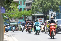 Trong kỳ thi tốt nghiệp THPT 2025, nhiều khu vực dự báo có nắng, có nơi nắng nóng. (Ảnh: Lê Đông/TTXVN)