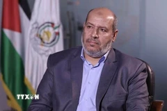 Lãnh đạo Phong trào Hamas, ông Khalil Al-Hayya, dẫn đầu phái đoàn đàm phán của Hamas. (Ảnh: IRNA/TTXVN)