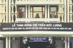 Trang nghiêm Lễ truy điệu nguyên Chủ tịch nước Trần Đức Lương tại TP Hồ Chí Minh