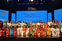 Các đại biểu tham dự chương trình. (Nguồn: Ủy ban Nhà nước về người Việt Nam ở nước ngoài)
