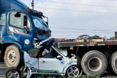 Hải Phòng: Tai nạn giao thông liên hoàn giữa 7 xe ôtô, 2 người thiệt mạng